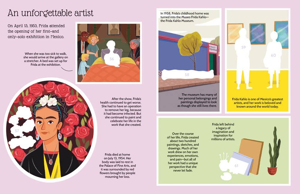 Sticker Life Stories: Frida Kahlo