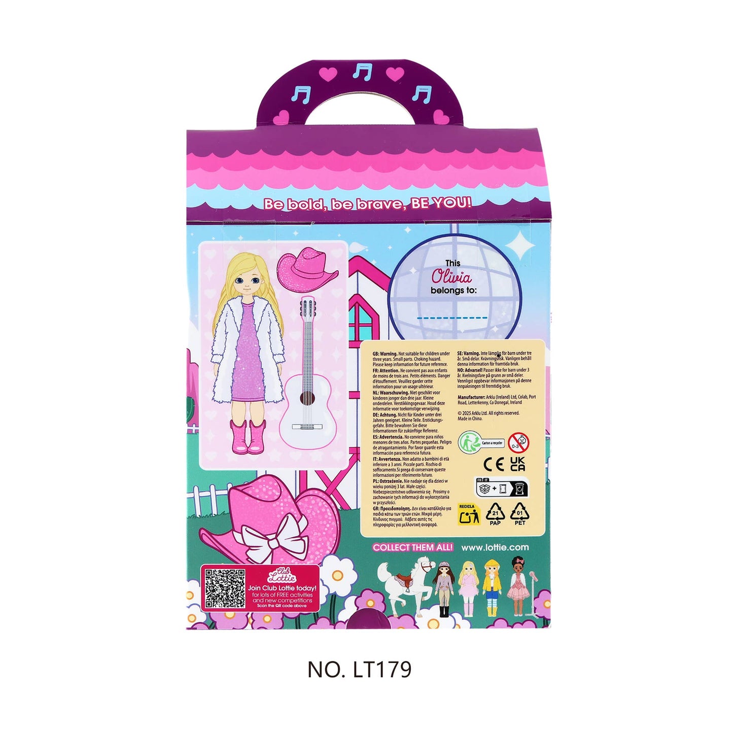 Country Girl – Kids Fashion Doll (Ages 4–9)