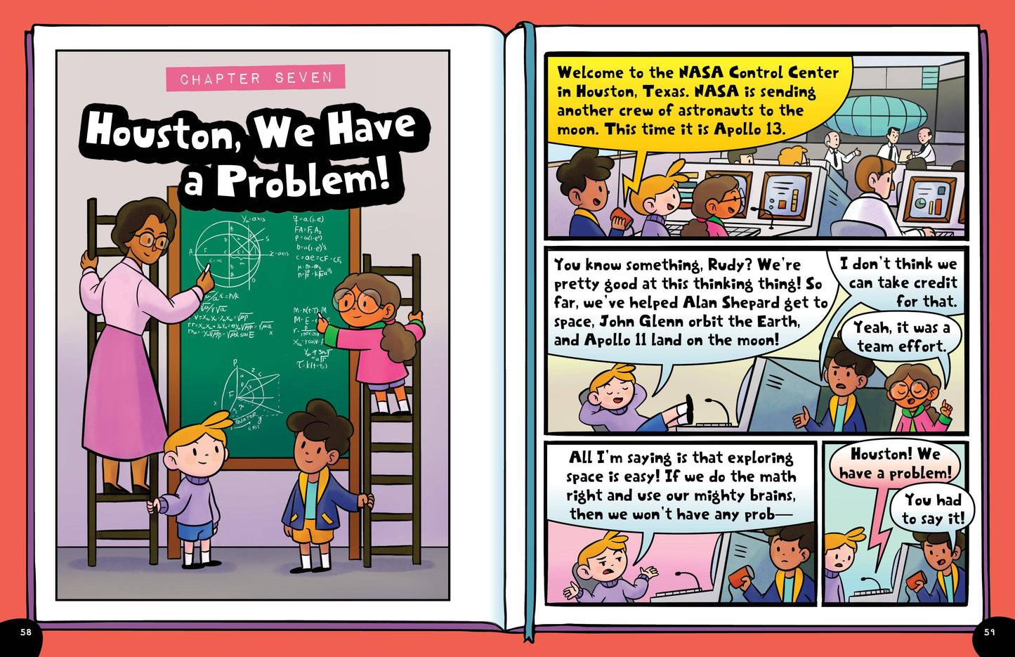 Think Like Katherine Johnson (Children's Graphic Novel)