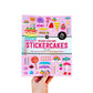 Design Your Own Sticker Book: Stickercakes