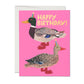 Quacky Birthday greeting card