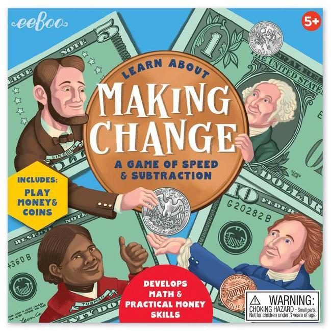 Making Change game – The Prize Booth