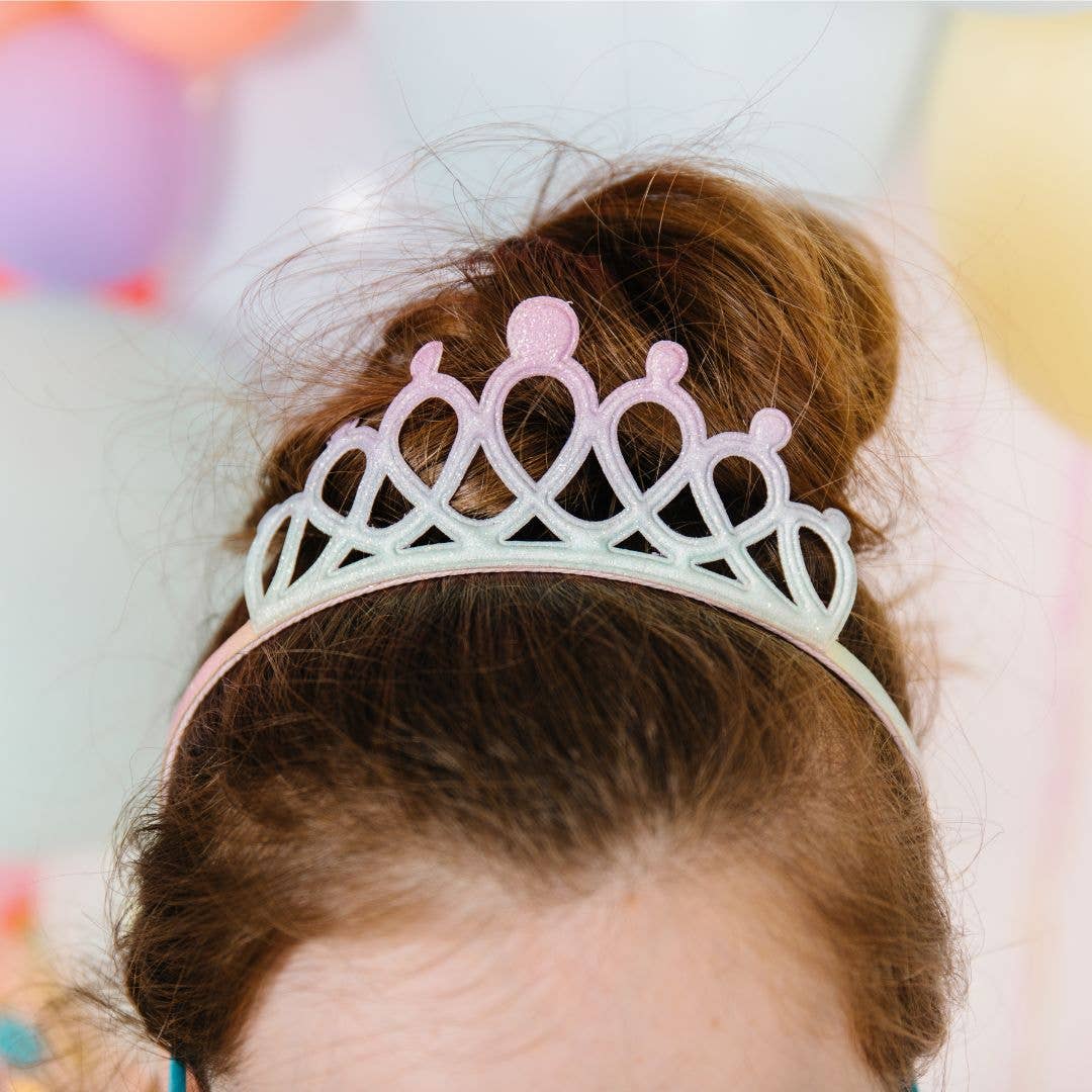 Pastel Rainbow Tiara Headband - Dress Up Headband