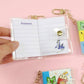 Pokémon Mini Diary Keychain Notebook Key ring