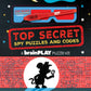 BrainPLAY Top Secret Spy Puzzles and Codes