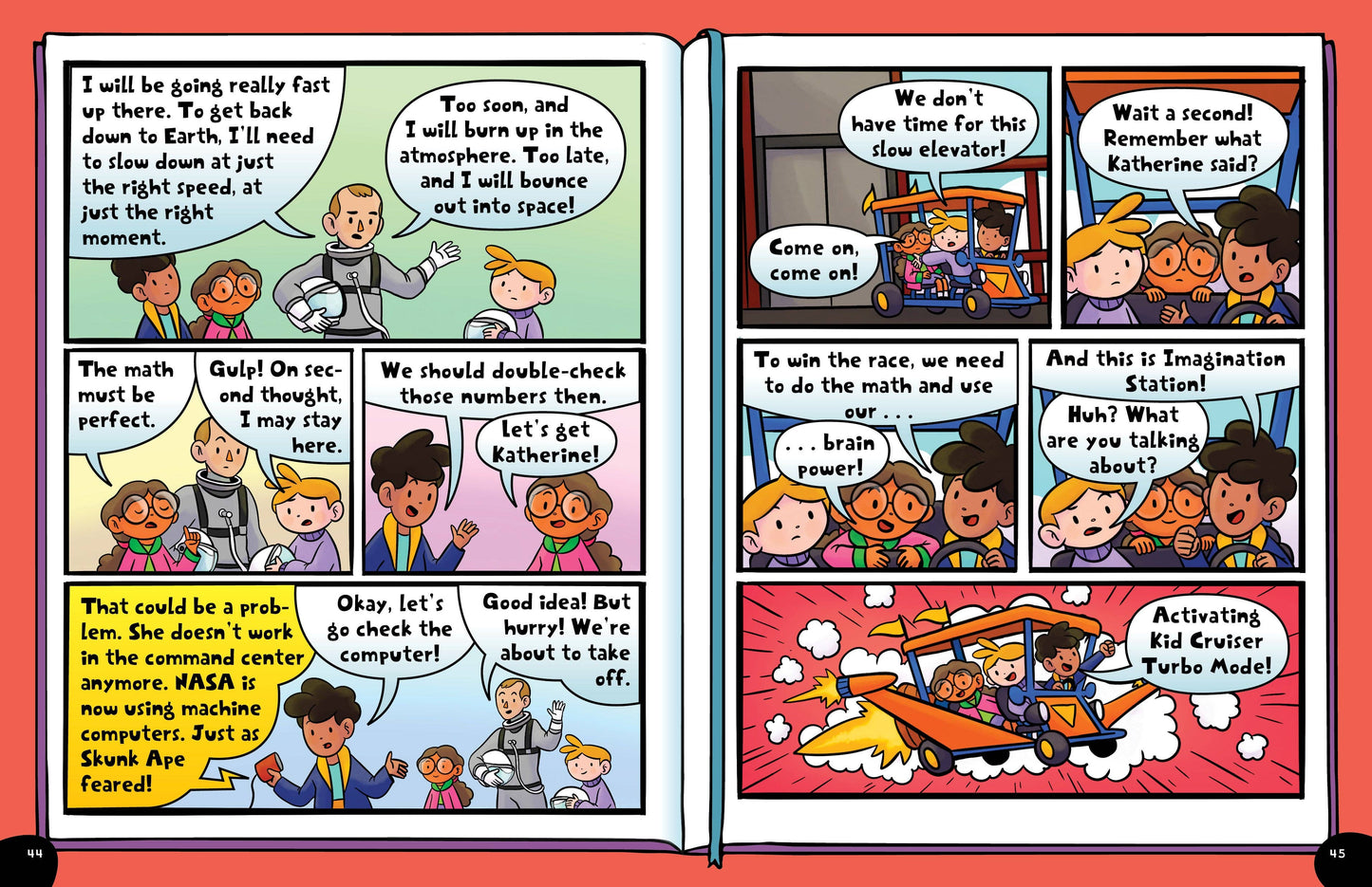 Think Like Katherine Johnson (Children's Graphic Novel)