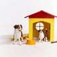 Friendly Dog House Farm Figurine Toys Play Set