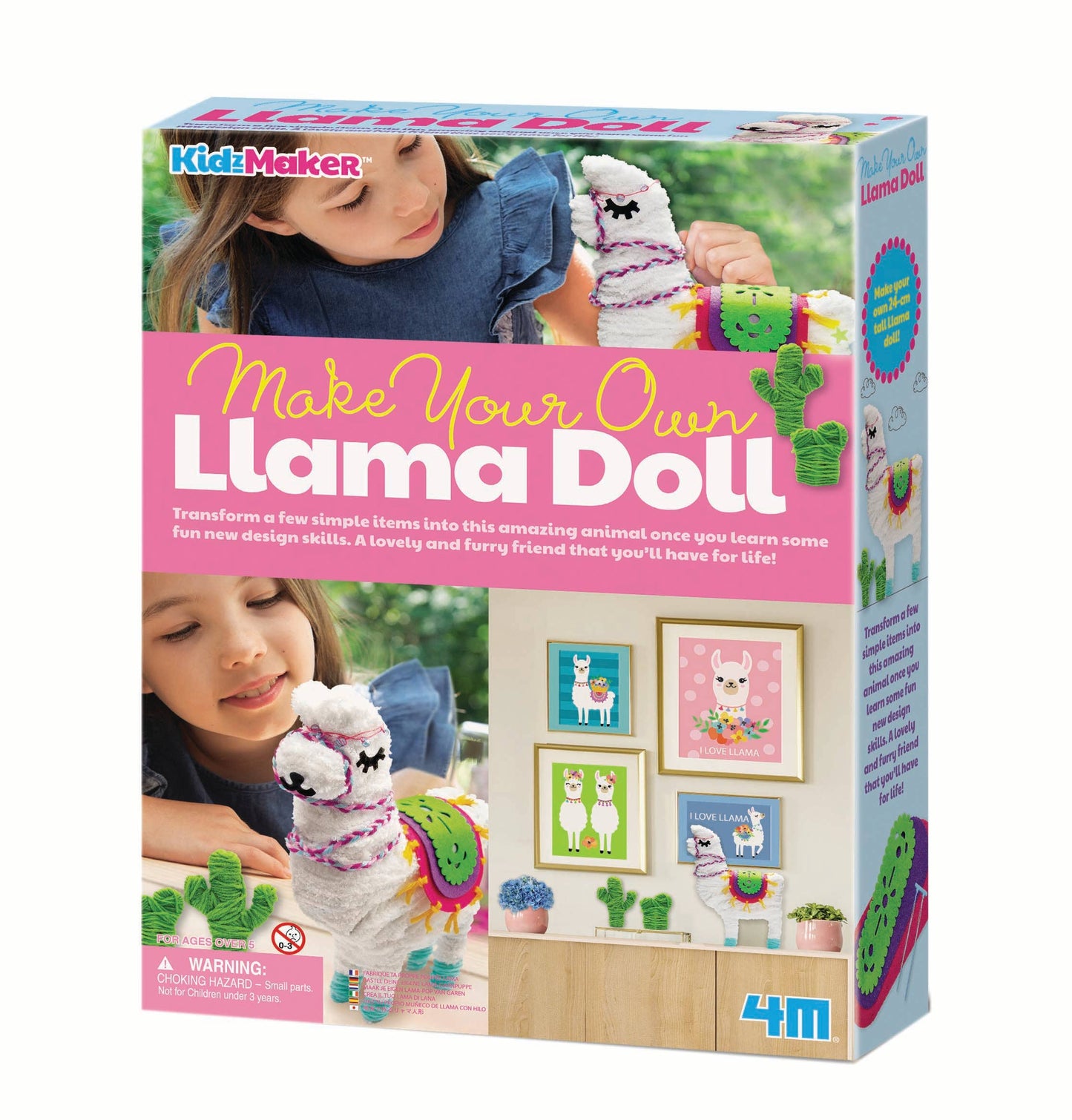 4M Make Your Own Llama Doll Kit (3300)