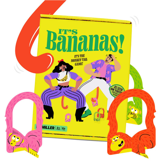 It's Bananas! The Monkey Tail Party Game for all ages!