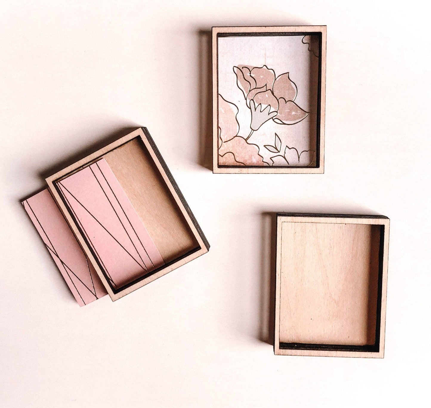 Dollhouse Picture Frame | Natural Wood