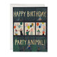 Animal House birthday greeting card