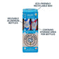 1 Liter 2 Bottle Refillable Bubble System In PDQ