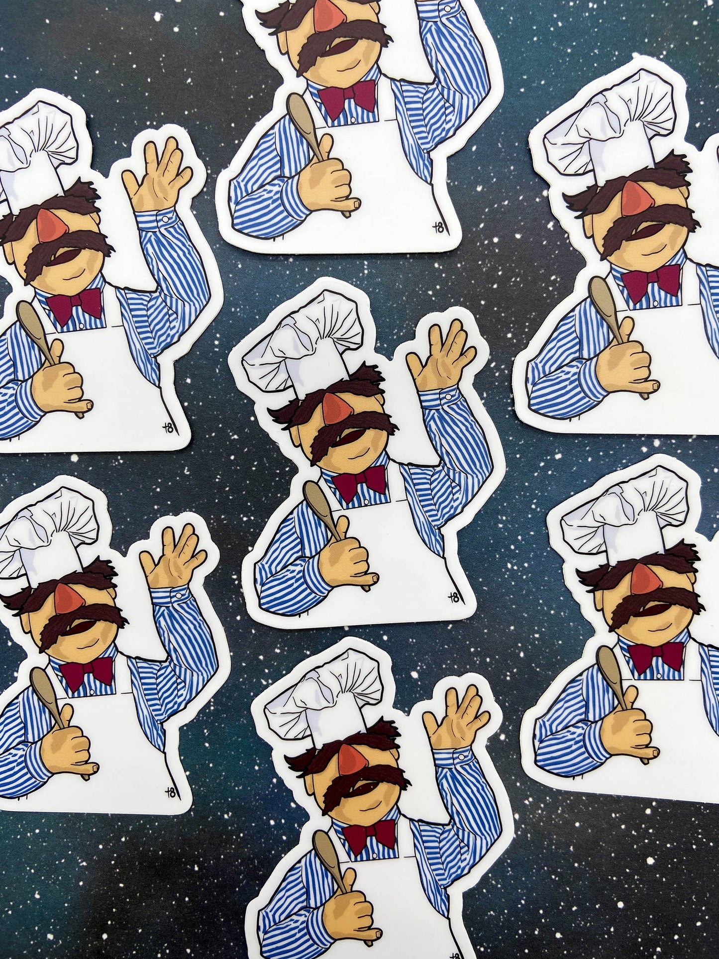Vinyl Decal - Swedish Chef The Muppets