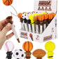 Sports Ball Bouncing Ejection Pen - 24 Pcs