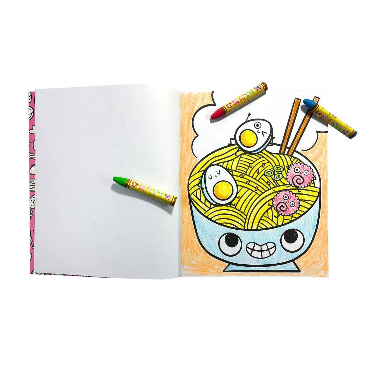 118-306 - Color-in' Book: Happy Snacks (8" x 10")