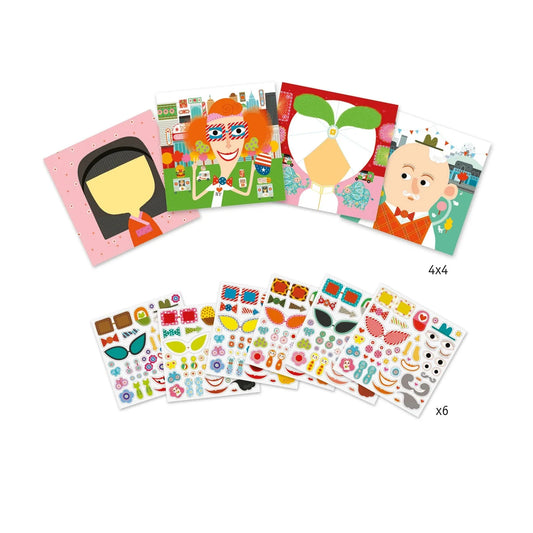 Make A Face Stickers
