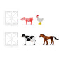 Farm Animals 25-Piece Set