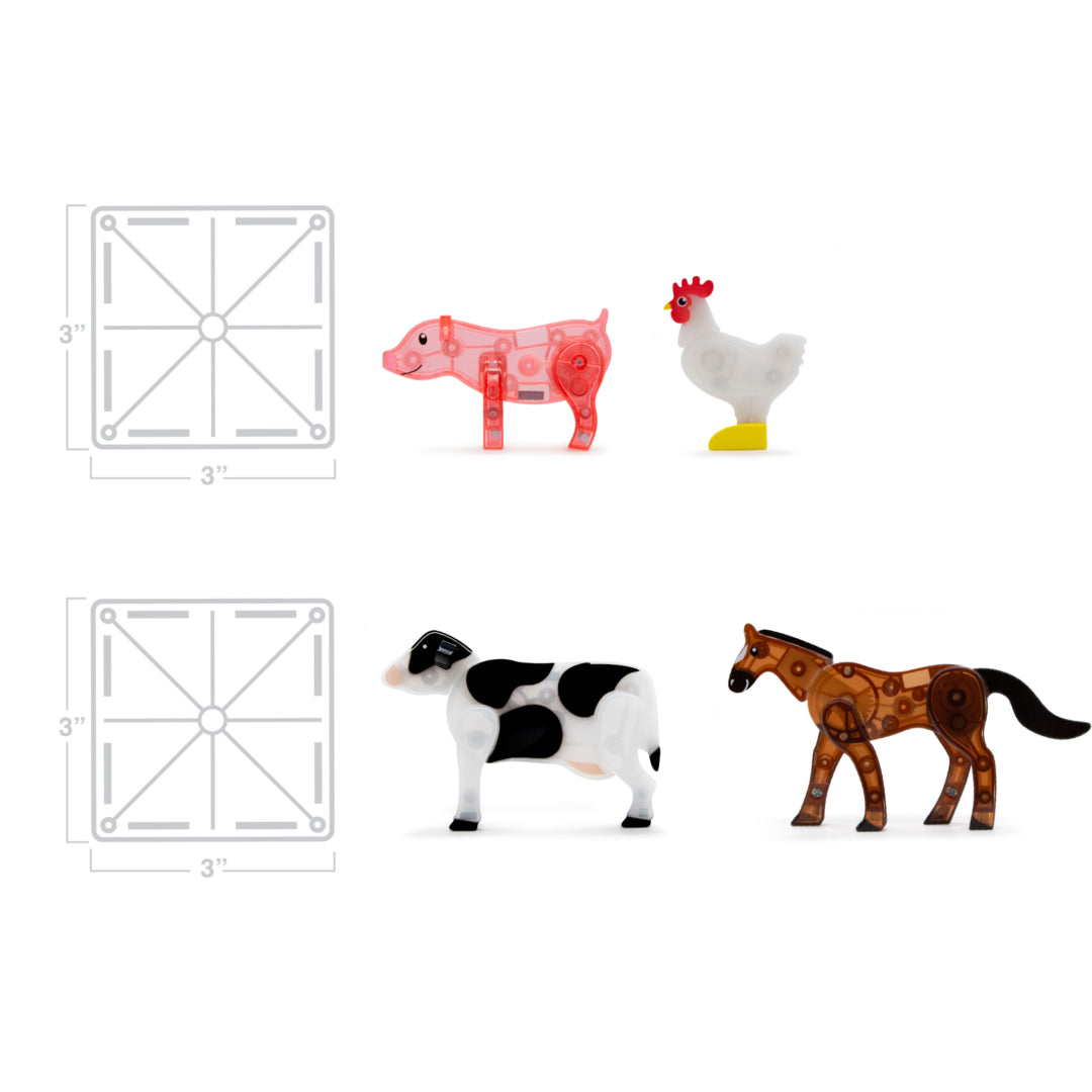 Farm Animals 25-Piece Set
