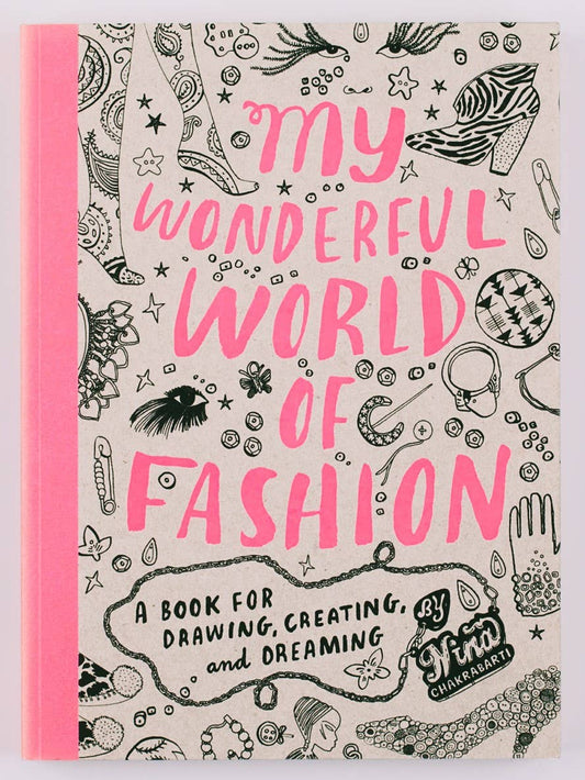 My Wonderful World of Fashion Coloring Book