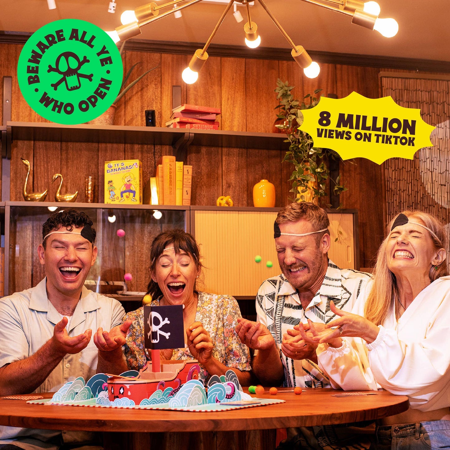 Fire In The Hole! The Family Pirate Adventure Board Game