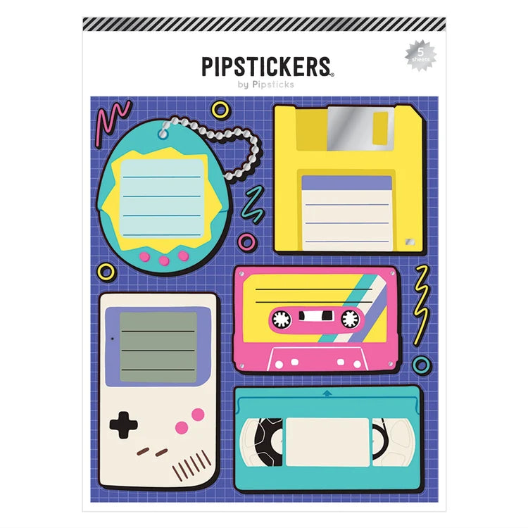 Retro Gadget Labels (5ct)