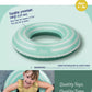 Quut Swim Rings Medium - Garden Green - Medium Size Swim Ring 24 Inch