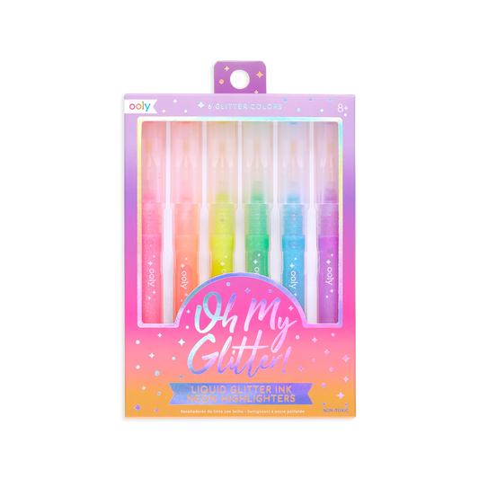 Oh My Glitter Neon Highlighters