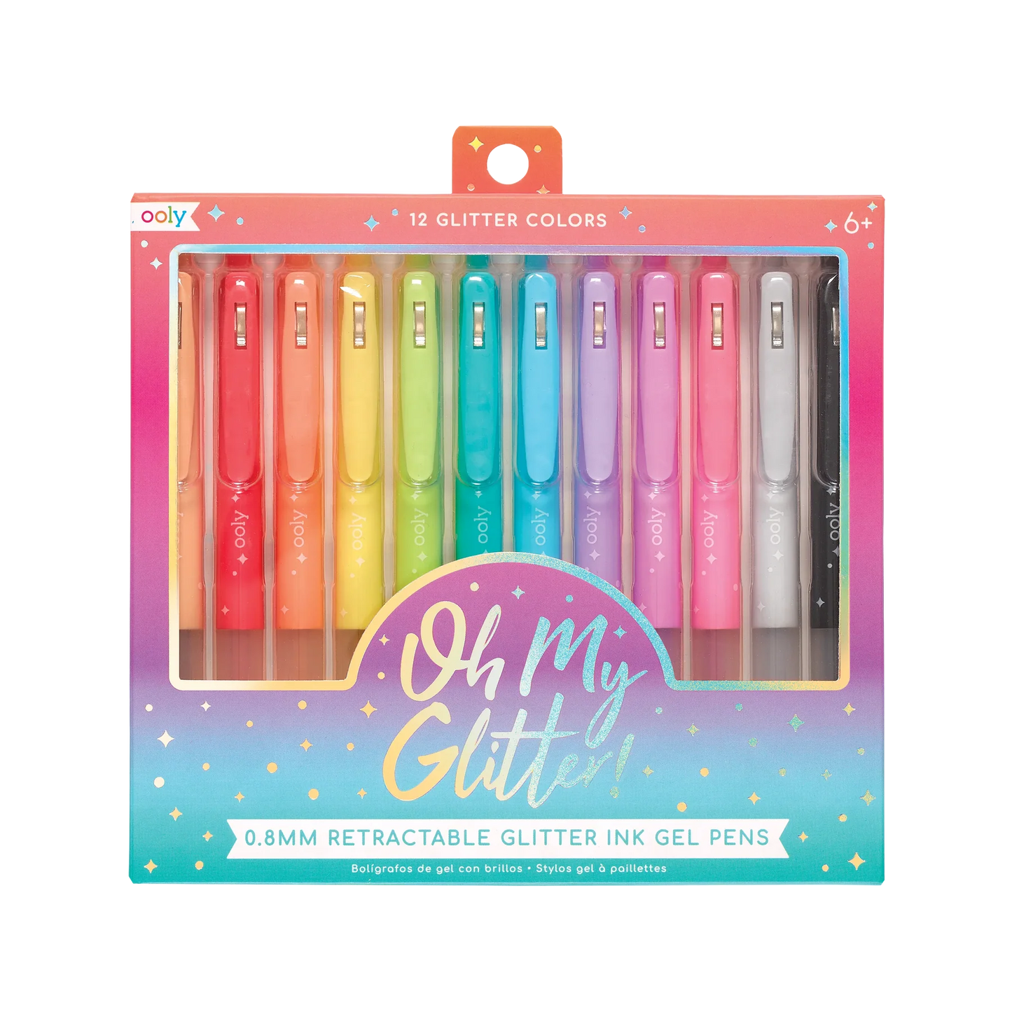 Oh My Glitter! Retractable Gel Pens