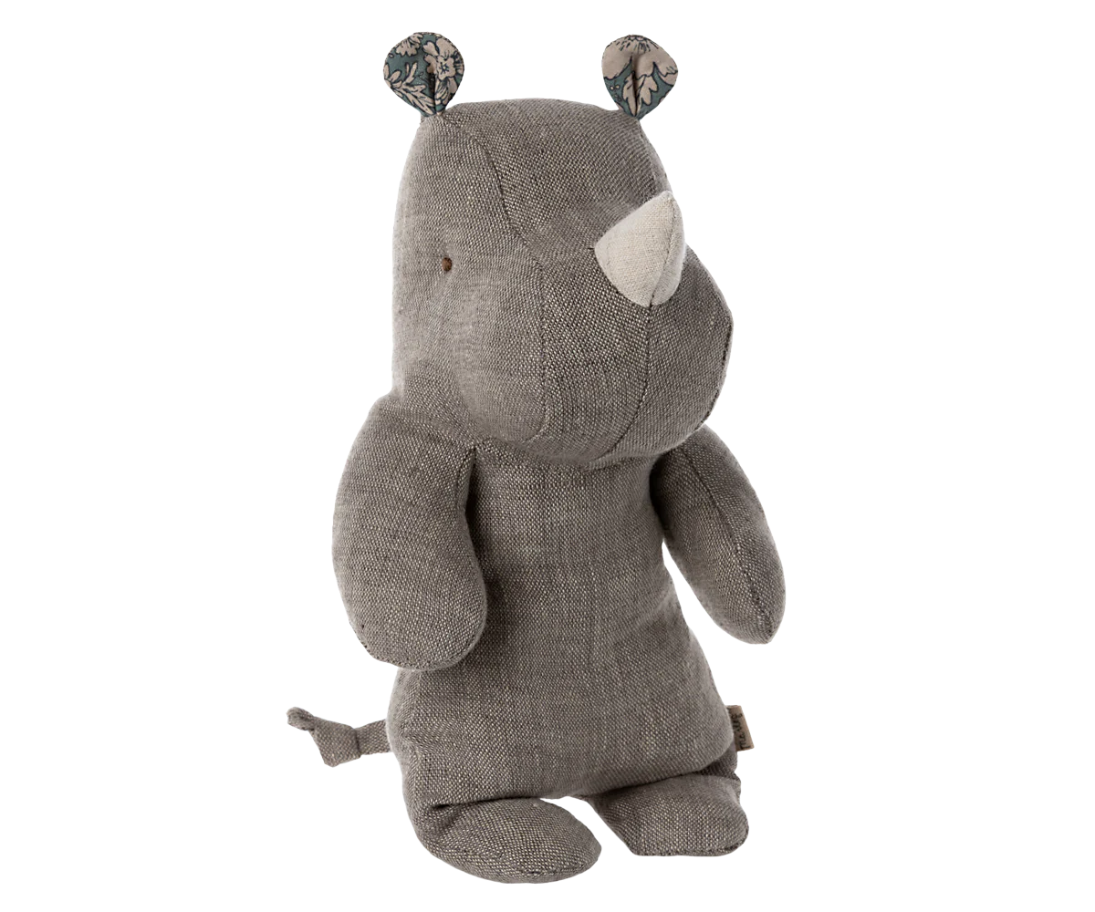 Safari Friends - Small Rhino - Grey