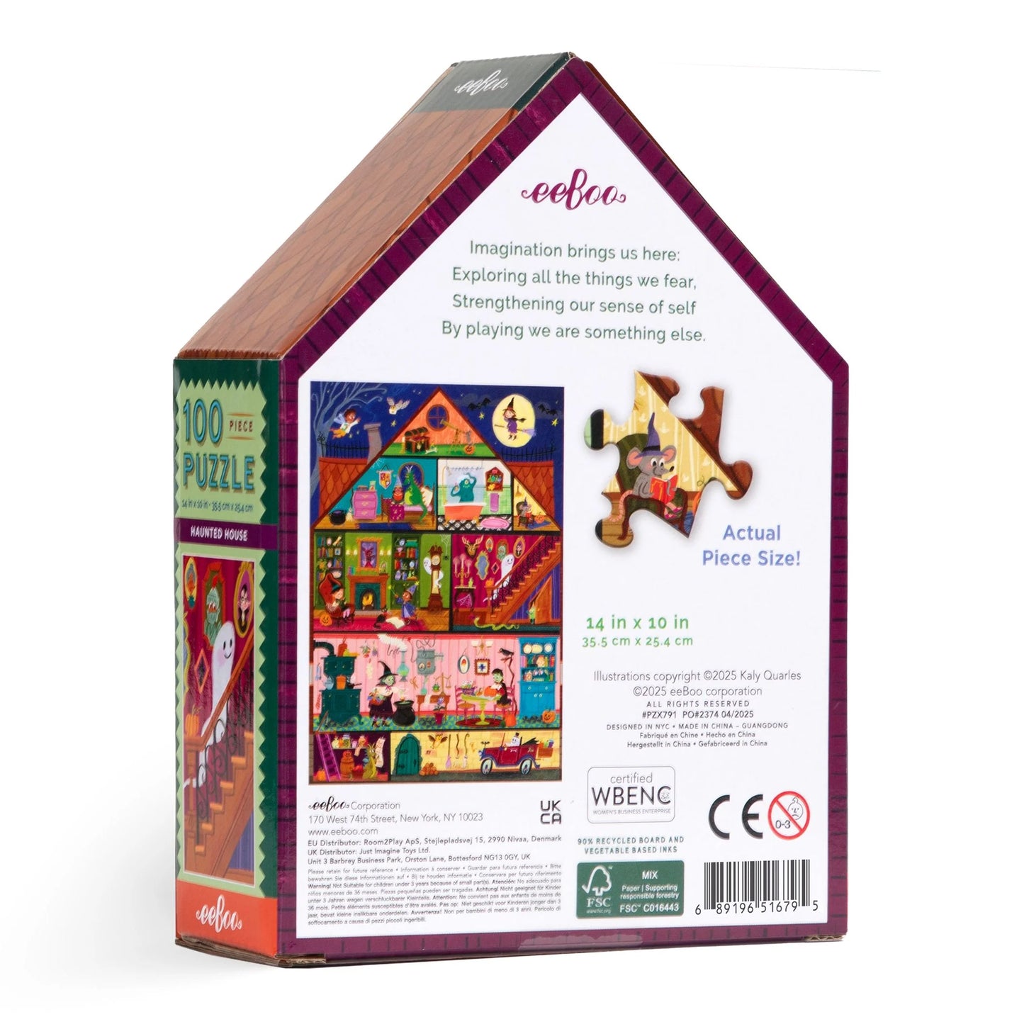 Haunted House 100 Piece Puzzle