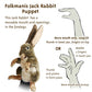 Jack Rabbit Puppet