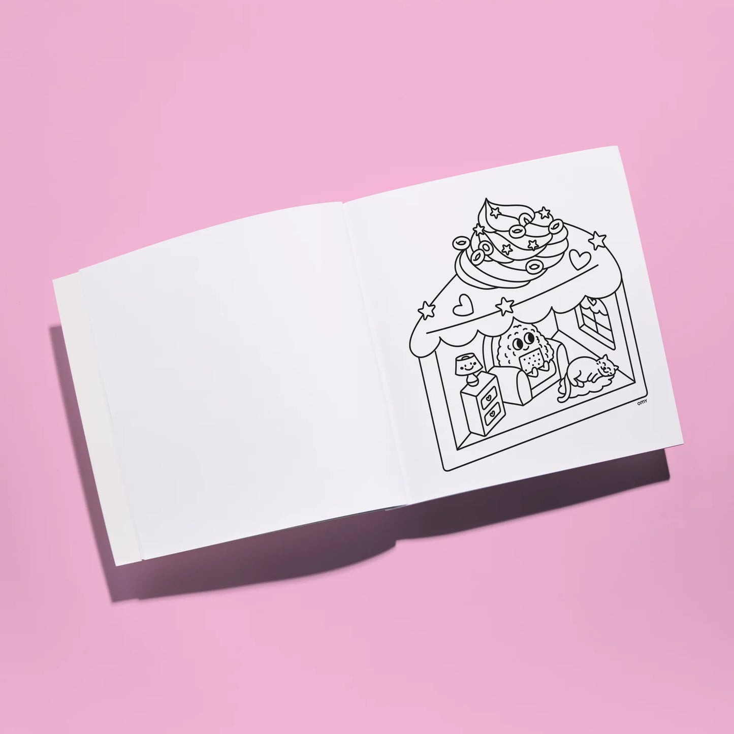 Cozy Art Coloring Book - Kawaii