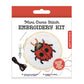Ladybug Cross Stitch Kit