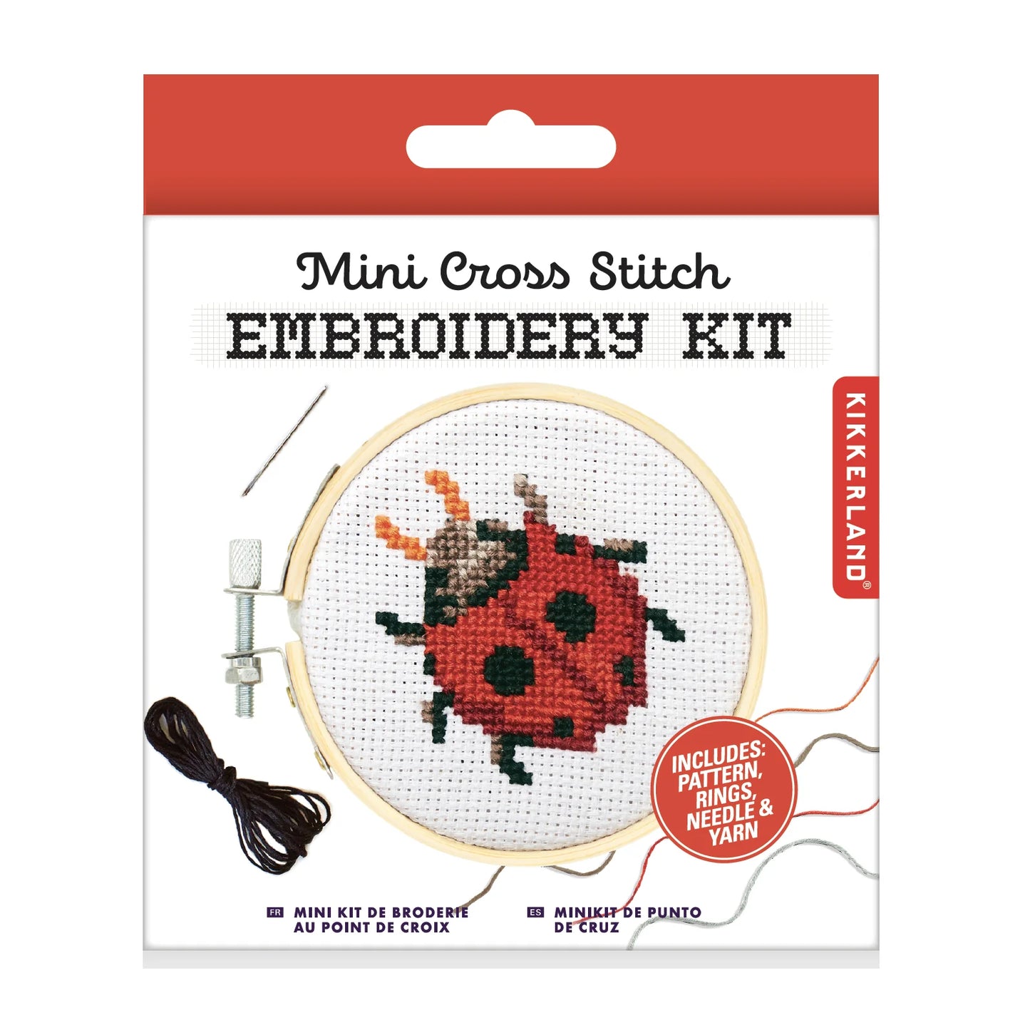 Ladybug Cross Stitch Kit