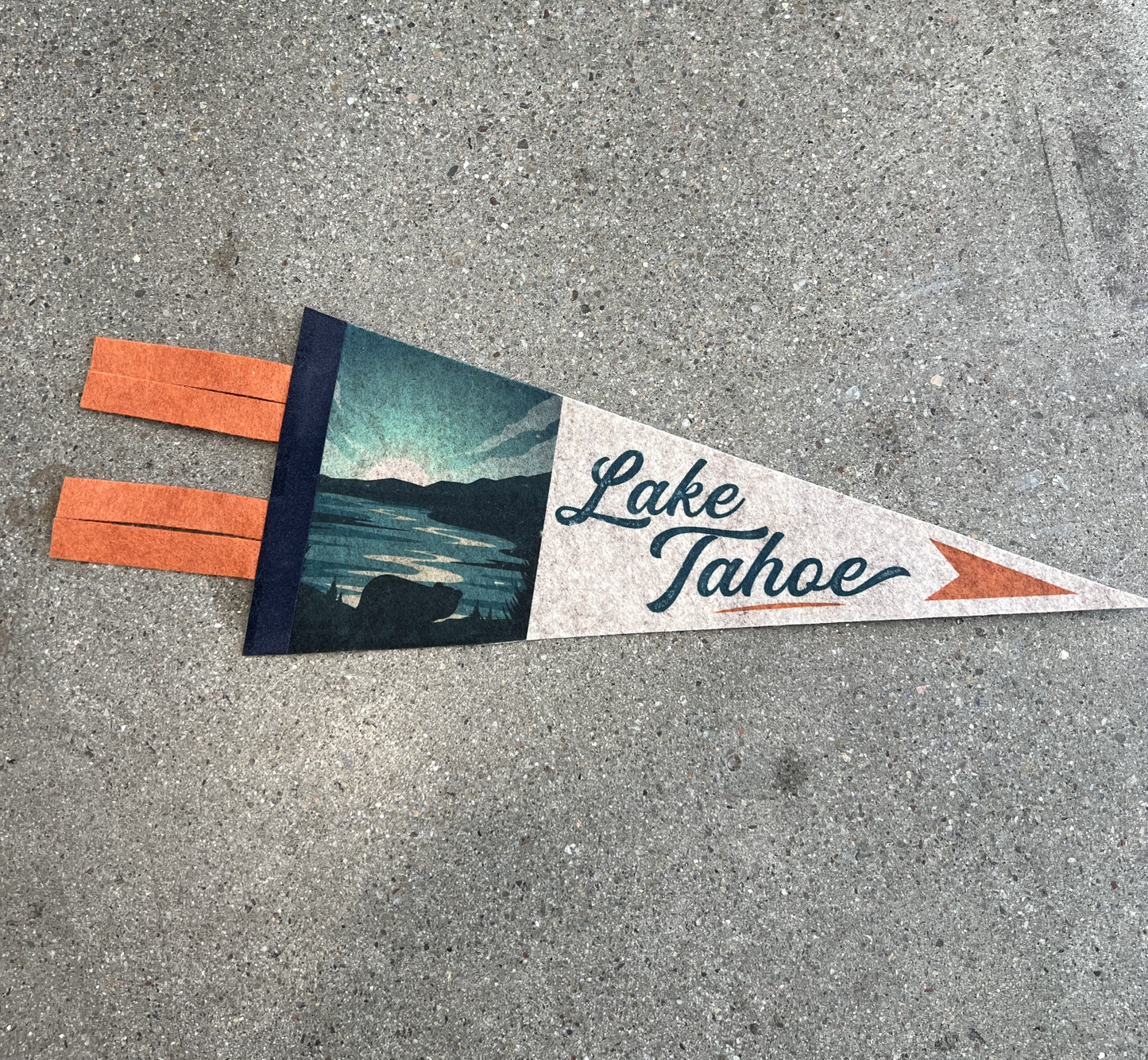 5x12 Lake Tahoe pennant