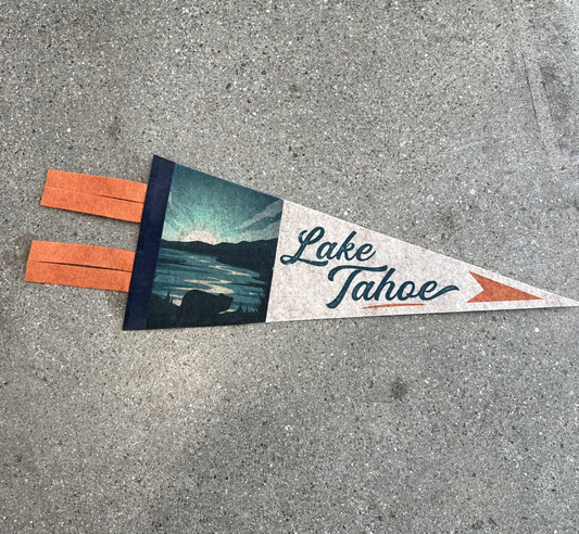 5x12 Lake Tahoe pennant