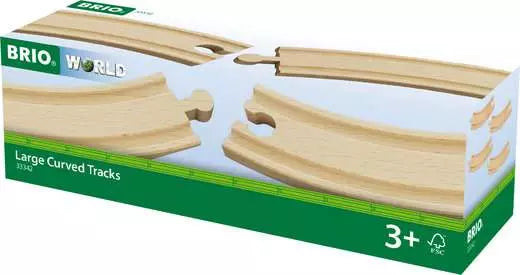 Large Curved Tracks