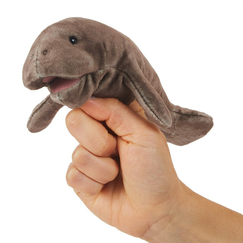 Mini Manatee finger puppet