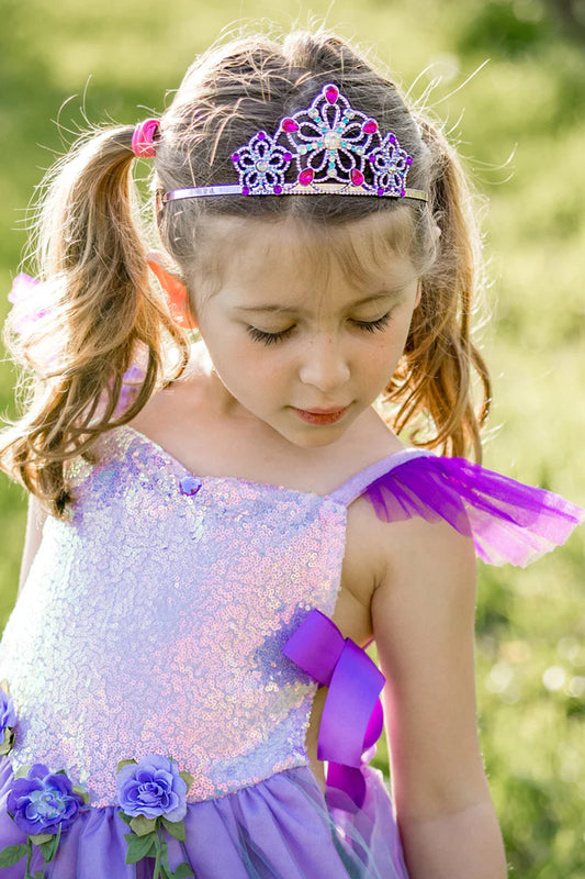 Be Jewelled Tiara - Lilac
