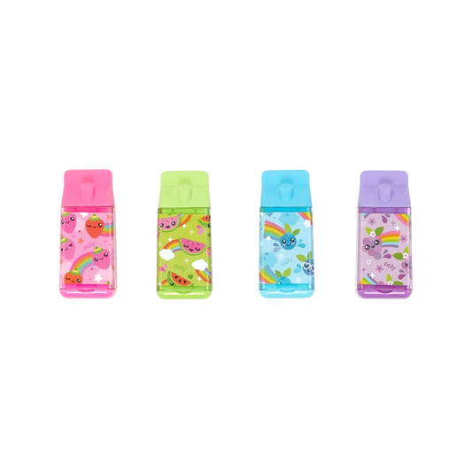 Lil Juicy Box: Scented Eraser + Shapener