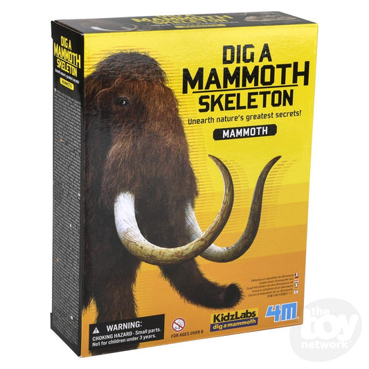 Dig a Mammoth Skeleton