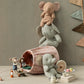 Safari Friends - Medium Elephant - Grey