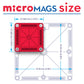 microMAGS 26-Piece Travel Magnetic Construction Set 244026BOCDU