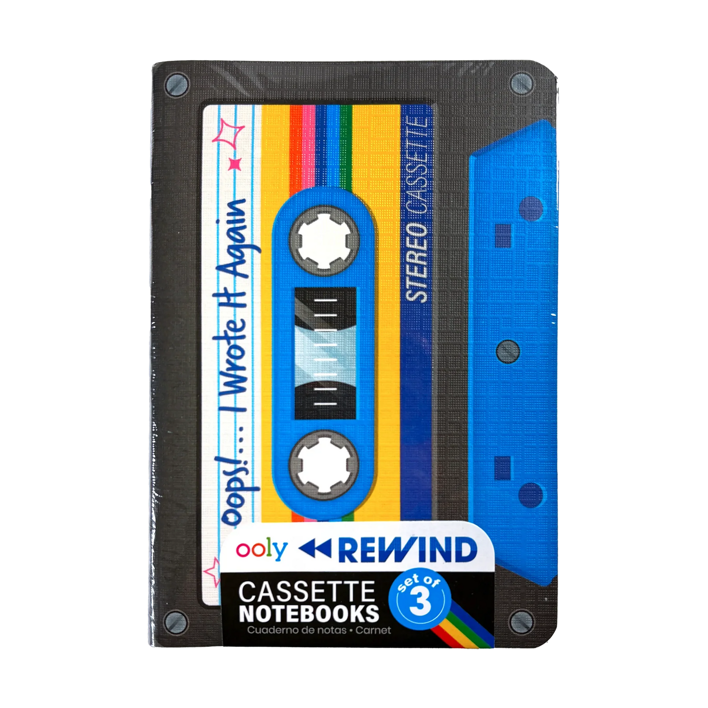 Rewind: Mini Notebooks (set of 3)