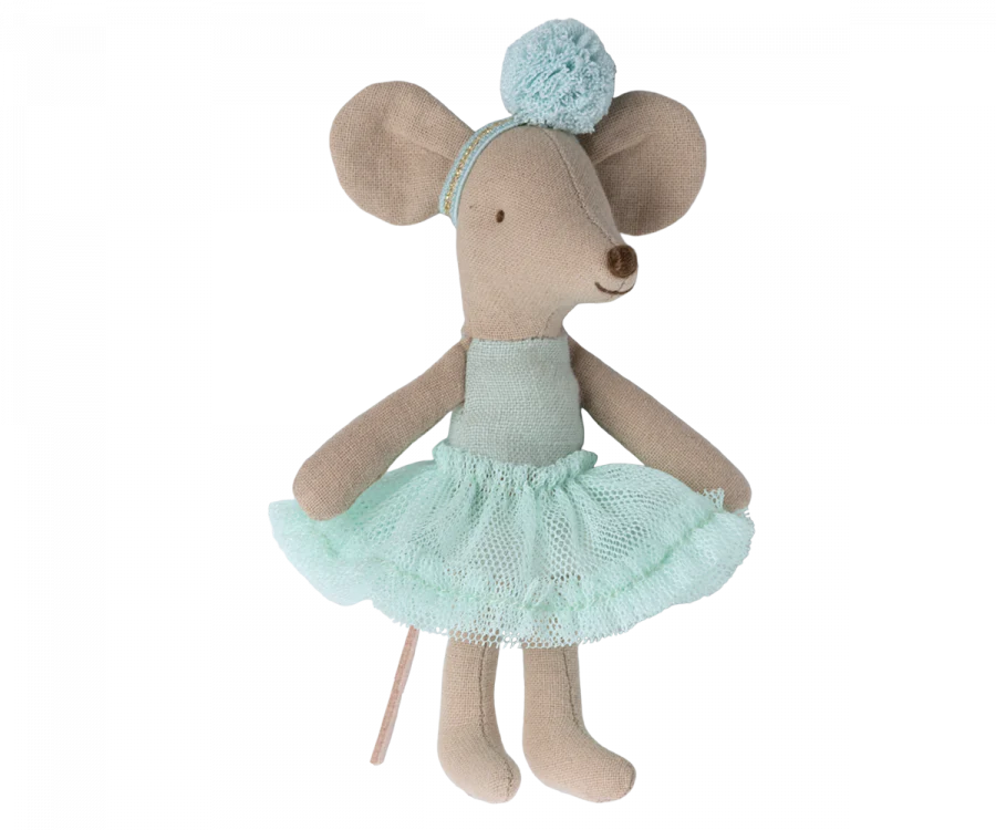 Ballerina Mouse - Little Sister- Light Mint
