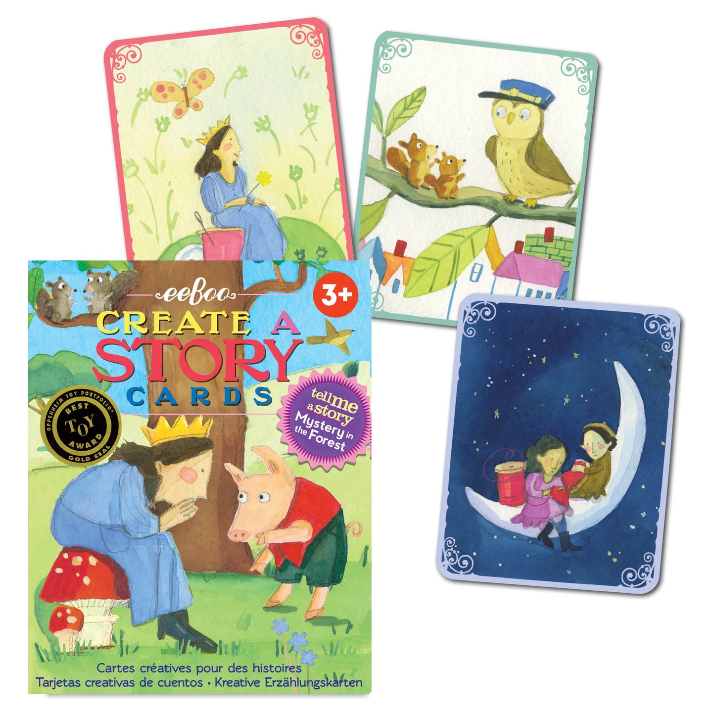 Mystery in the Forest Create A Story Cards