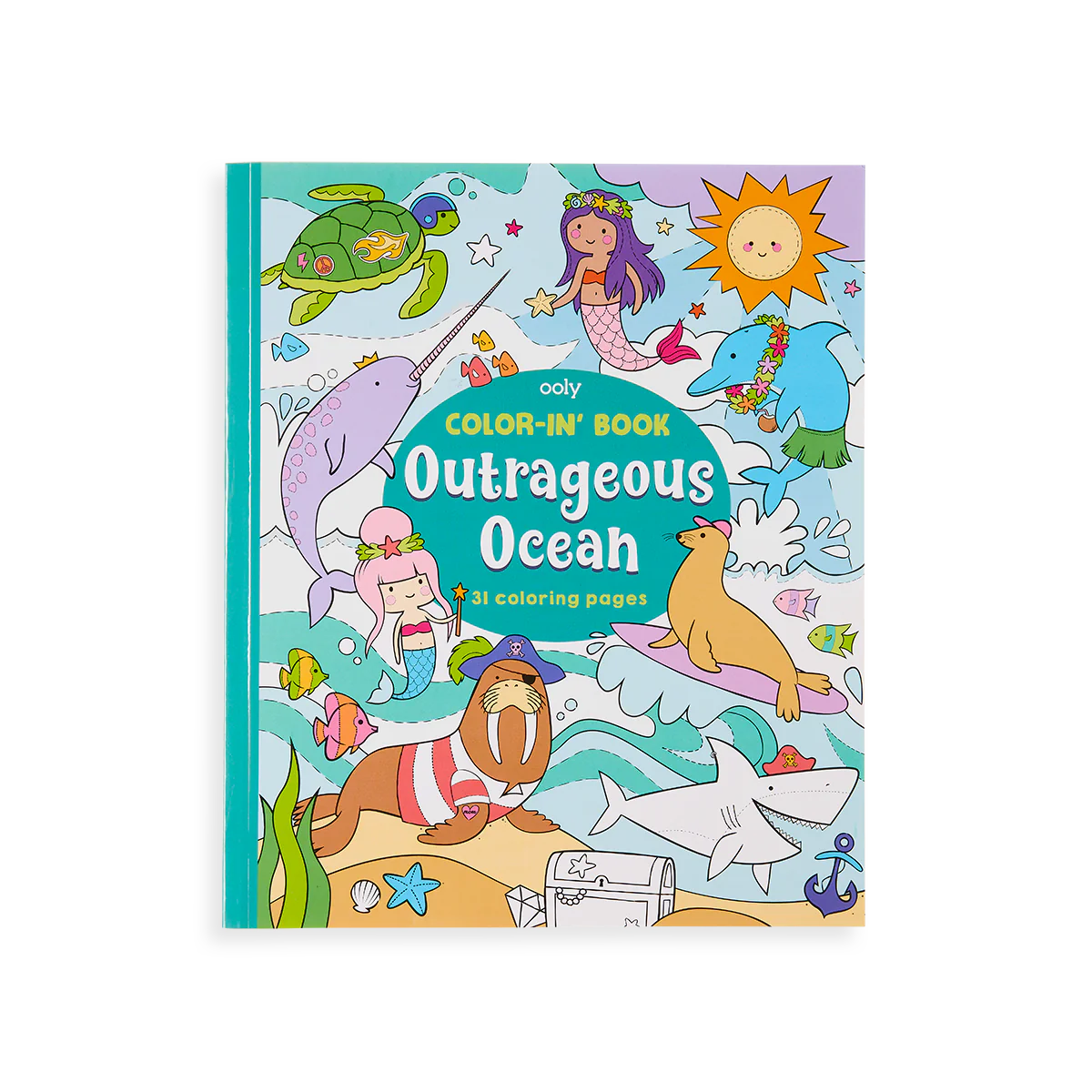 Outrageous Oceans - Color-in Book