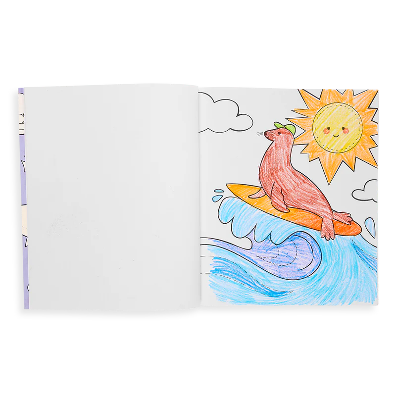 Outrageous Oceans - Color-in Book