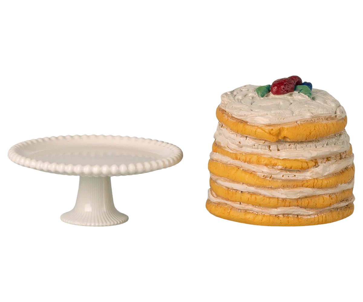 Party cake and cake stand, Mouse