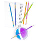 Colorbrush Pastel Watercolor Pencil & Paintbrush in One Set